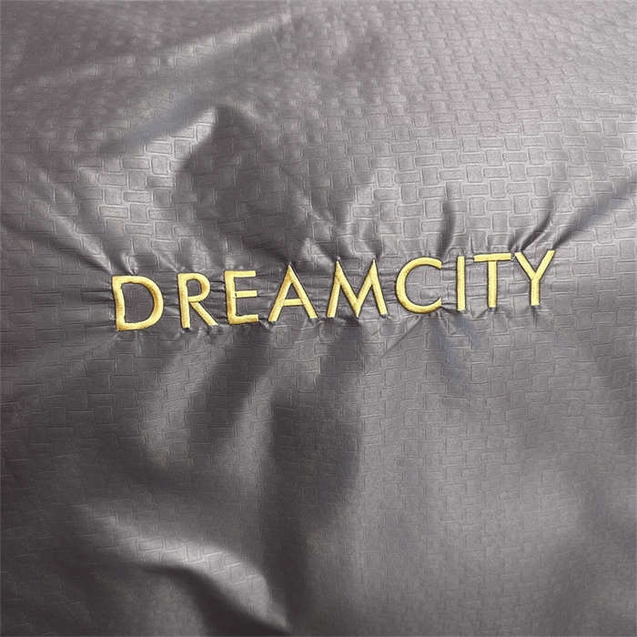 91家纺网 家纺一手货源 找家纺 古吉梦 2024新款水洗真丝提花四件套--迪梦  高级灰+奶茶