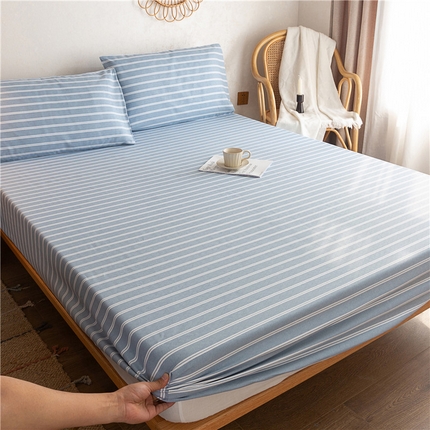 91家纺网 家纺一手货源 找家纺 金泰莱 2025新款全棉老粗布床笠纯棉床笠全棉床笠 北斗