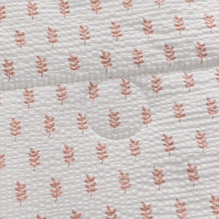 91家纺网 家纺一手货源 找家纺 伊婷人家纺 2024新款泡泡棉印花透气爽肤被 大麦玉色