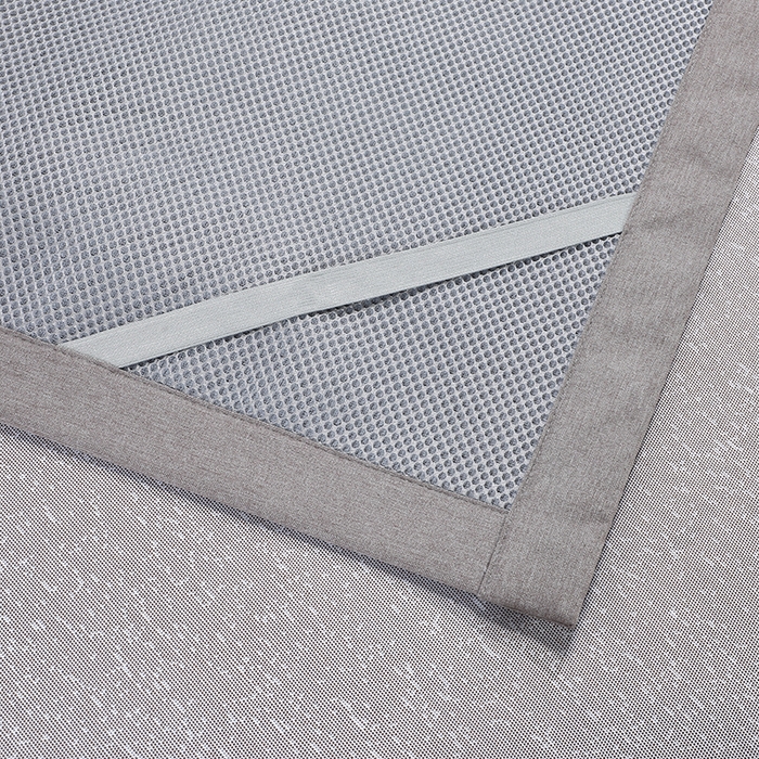 91家纺网 家纺一手货源 找家纺 新月家纺（锦威郎） 2024新款防滑无纺布牛奶冰丝席 芭蕉叶 咖