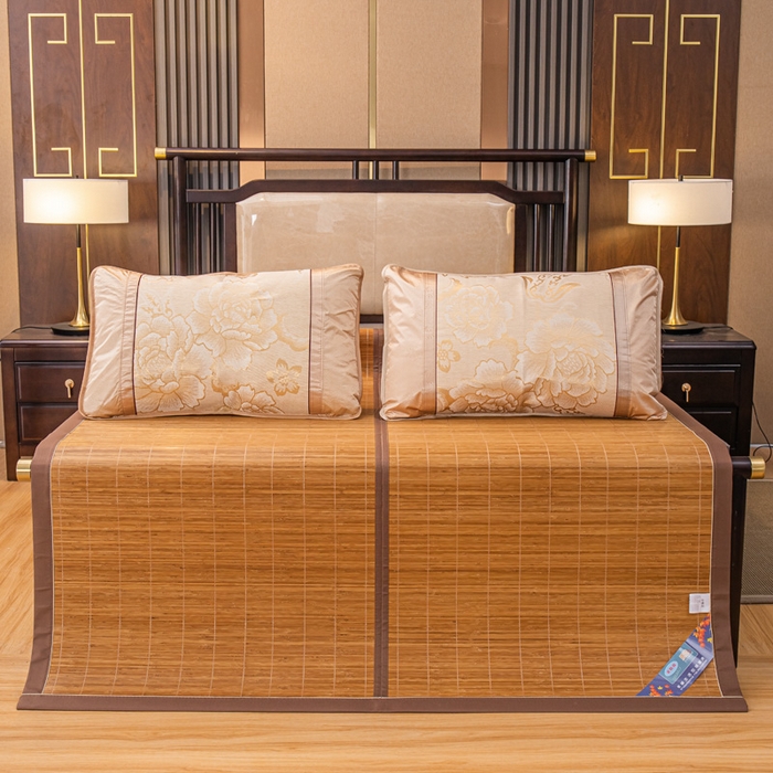 91家纺网 家纺一手货源 找家纺 （总）新月家纺（锦威郎） 2024新款1+1线草清新爽肤席