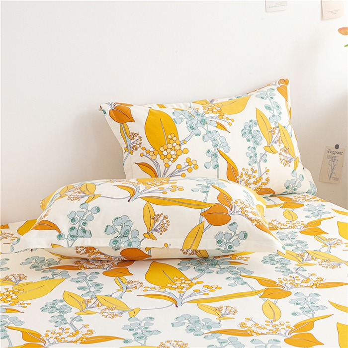 91家纺网 家纺一手货源 找家纺 金泰莱 2025新款印花竹纤维凉席三件套软凉席竹席盖毯子 洛神-米