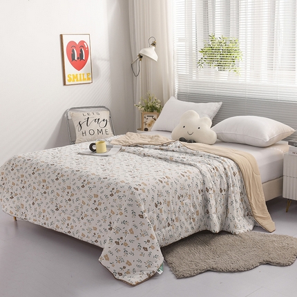 91家纺网 家纺一手货源 找家纺 （总）伊婷人 2024新款锦氨印花凉感丝（小凉皮）