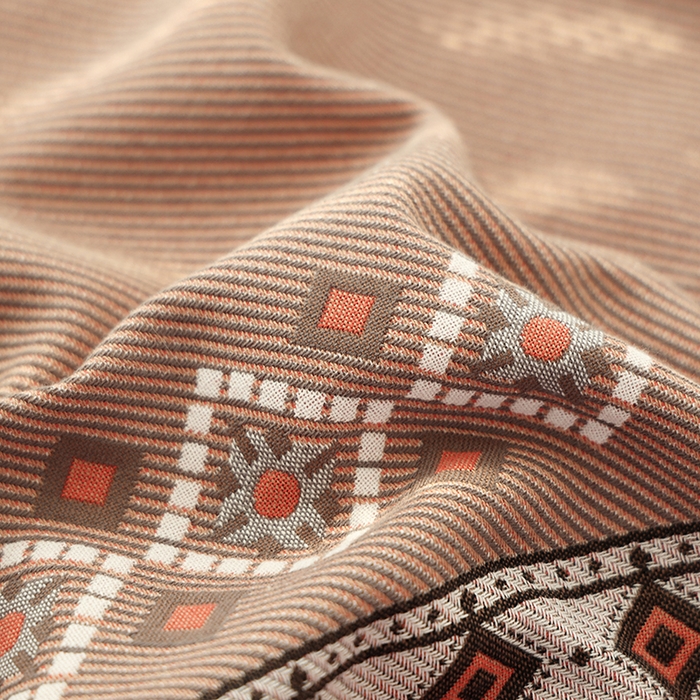 91家纺网 家纺一手货源 找家纺 朴尔毛巾被2024年新品全棉细纱编织纹AB版透气枕巾 简约菱格52*78cm