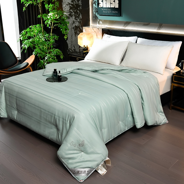 91家纺网 家纺一手货源 找家纺 美伦美 2024新款提花 提花-森林绿