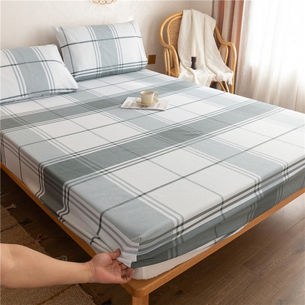 91家纺网 家纺一手货源 找家纺 金泰莱 2025新款全棉老粗布床笠纯棉床笠全棉床笠 朴素