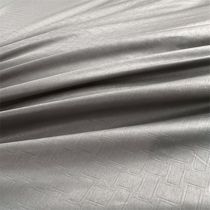 91家纺网 家纺一手货源 找家纺 古吉梦 2024新款水洗真丝提花四件套--迪梦  中灰+山灰