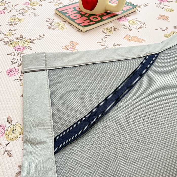 91家纺网 家纺一手货源 找家纺 星座-2025大斜纹复合冰丝凉席 小熊花园