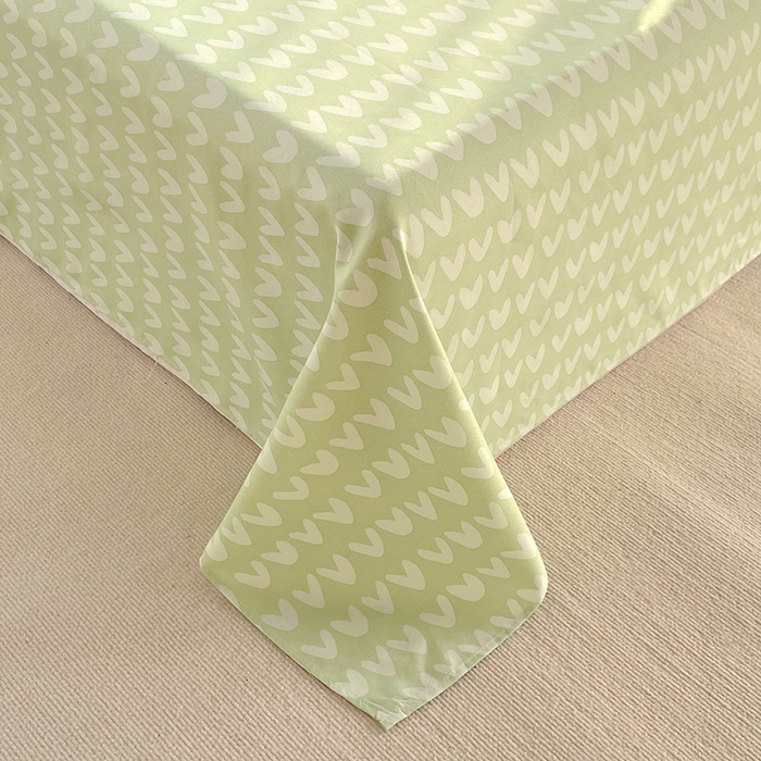 91家纺网 家纺一手货源 找家纺 美宜家  2025新款植物羊绒加厚斜纹磨毛单被套四件套 春意阑珊