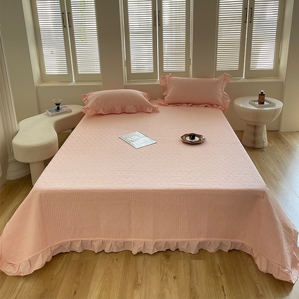 91家纺网 家纺一手货源 找家纺 （总）期遇家居 蝴蝶结床盖