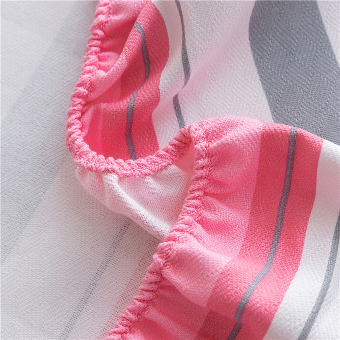 91家纺网 家纺一手货源 找家纺 金泰莱 2025新款全棉老粗布床笠纯棉床笠全棉床笠 巢尔