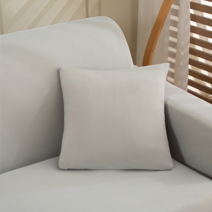 91家纺网 家纺一手货源 找家纺 兴妮雅家纺 2024新款凉感丝沙发套 凉感丝灰色