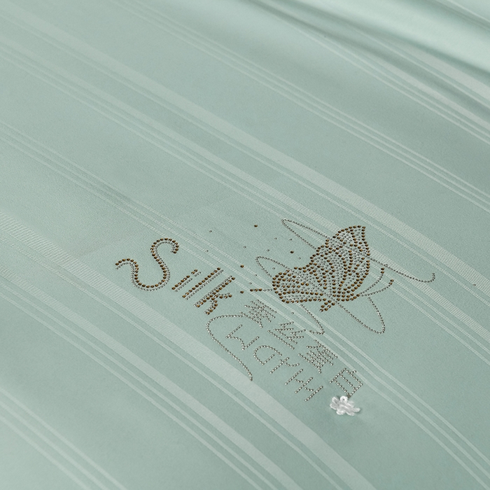 91家纺网 家纺一手货源 找家纺 美伦美 2024新款提花 提花-森林绿