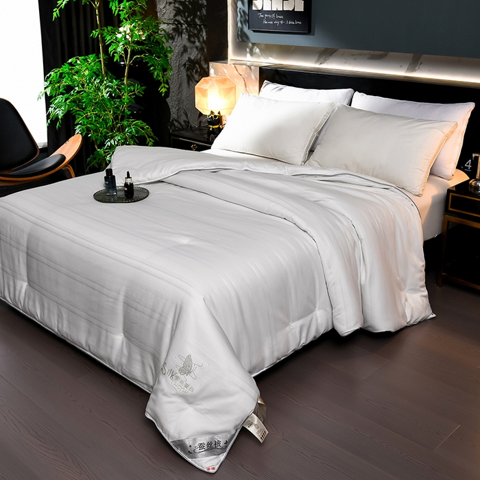 91家纺网 家纺一手货源 找家纺 美伦美 2024新款提花 提花-珍珠白