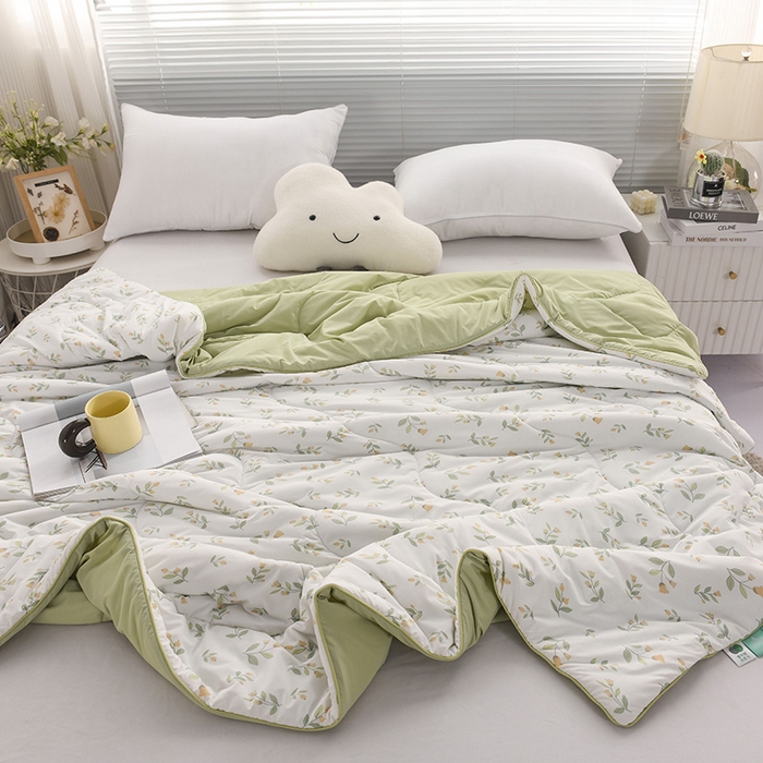 91家纺网 家纺一手货源 找家纺 伊婷人 2024新款锦氨印花凉感丝（小凉皮） 3