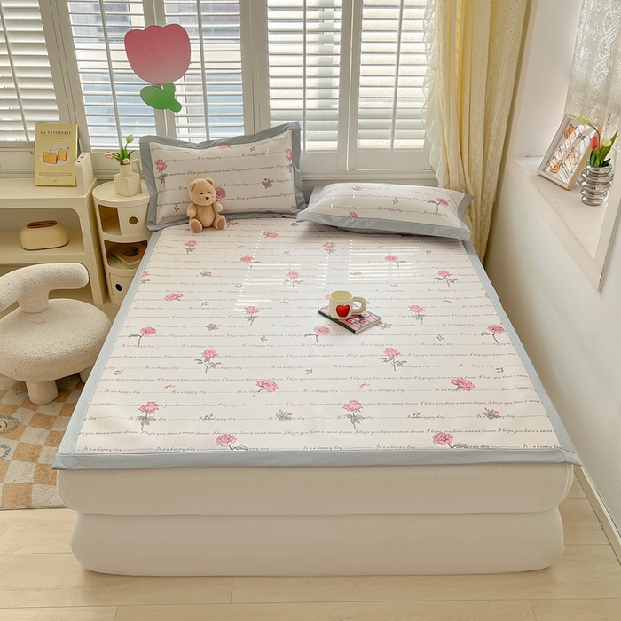 91家纺网 家纺一手货源 找家纺 星座-2025大斜纹复合冰丝凉席 佳吟小晚