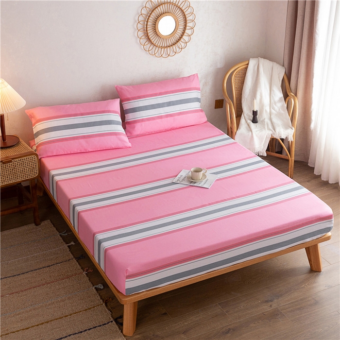 91家纺网 家纺一手货源 找家纺 金泰莱 2025新款全棉老粗布床笠纯棉床笠全棉床笠 巢尔