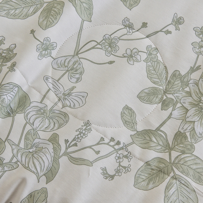 91家纺网 家纺一手货源 找家纺 （总）德芙 2024新款全棉小碎花夏被被子被芯