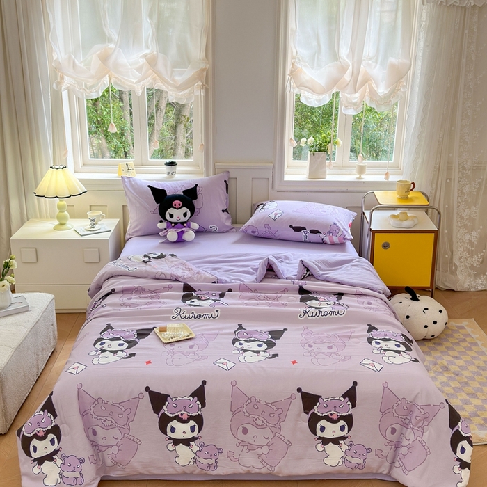 91家纺网 家纺一手货源 找家纺 （总）梵克保罗 2024新款三丽欧卡通印花夏被系列