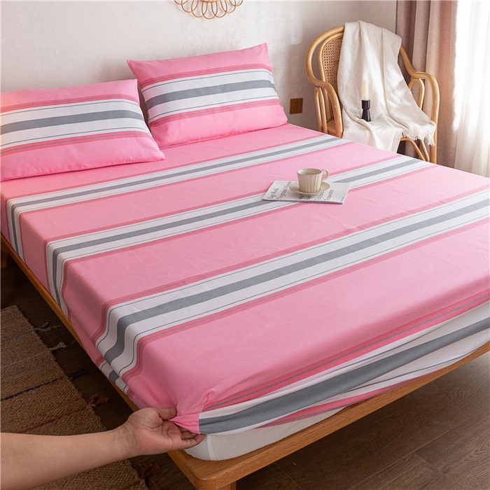 91家纺网 家纺一手货源 找家纺 金泰莱 2025新款全棉老粗布床笠纯棉床笠全棉床笠 巢尔