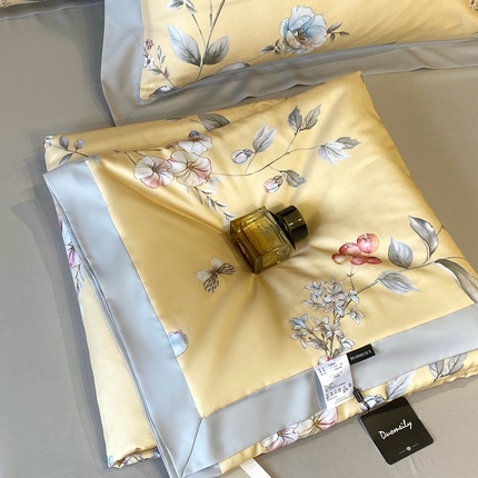 91家纺网 家纺一手货源 找家纺 南通朵美纺织品有限公司 2024新款50支天丝印花单夏被 西厢记