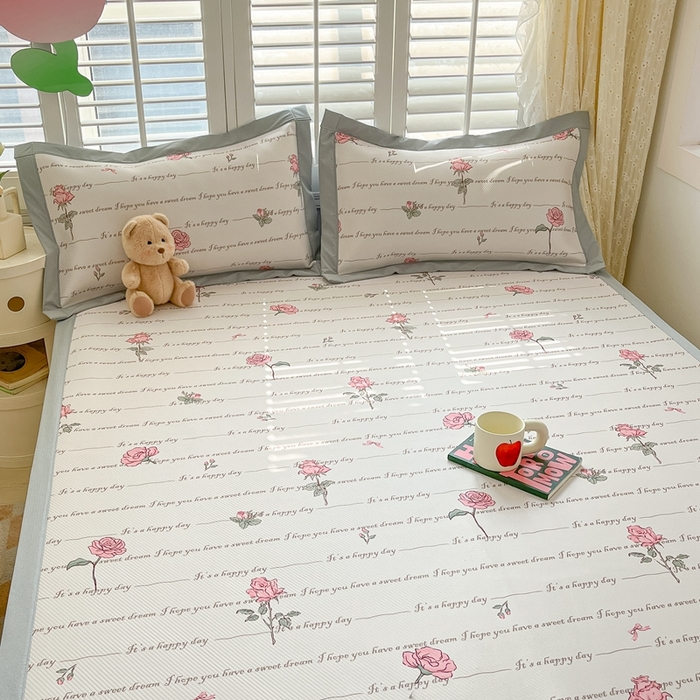 91家纺网 家纺一手货源 找家纺 星座-2025大斜纹复合冰丝凉席 佳吟小晚