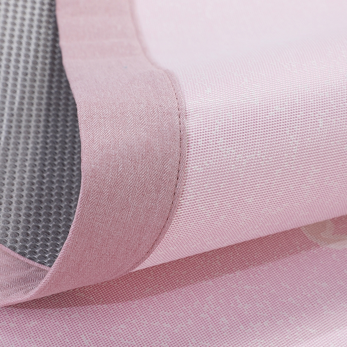 91家纺网 家纺一手货源 找家纺 新月家纺（锦威郎） 2024新款防滑无纺布牛奶冰丝席 四叶草