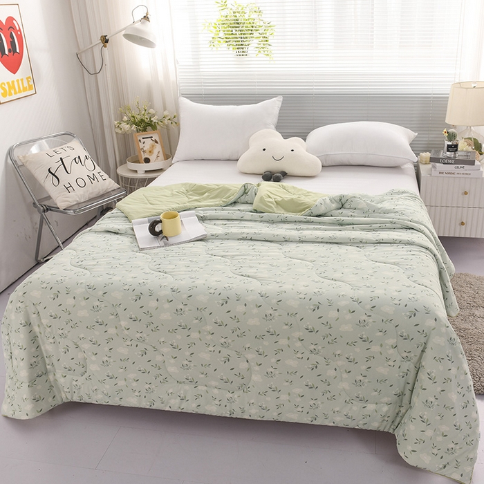 91家纺网 家纺一手货源 找家纺 伊婷人 2024新款锦氨印花凉感丝（小凉皮） 4