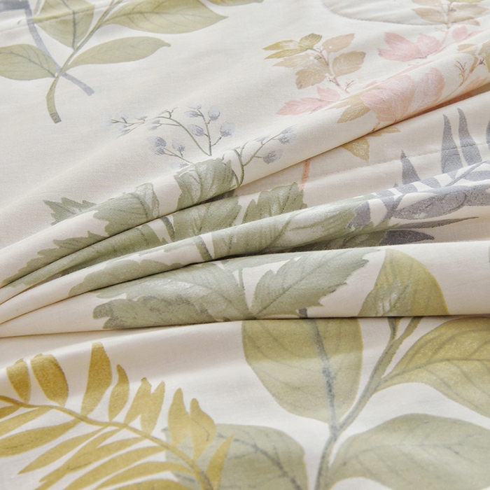 91家纺网 家纺一手货源 找家纺 德芙 2024新款全棉小碎花夏被被子被芯 万顷琉璃