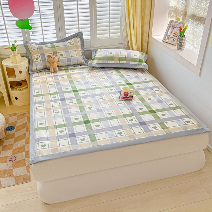 91家纺网 家纺一手货源 找家纺 星座-2025大斜纹复合冰丝凉席 莫妮卡