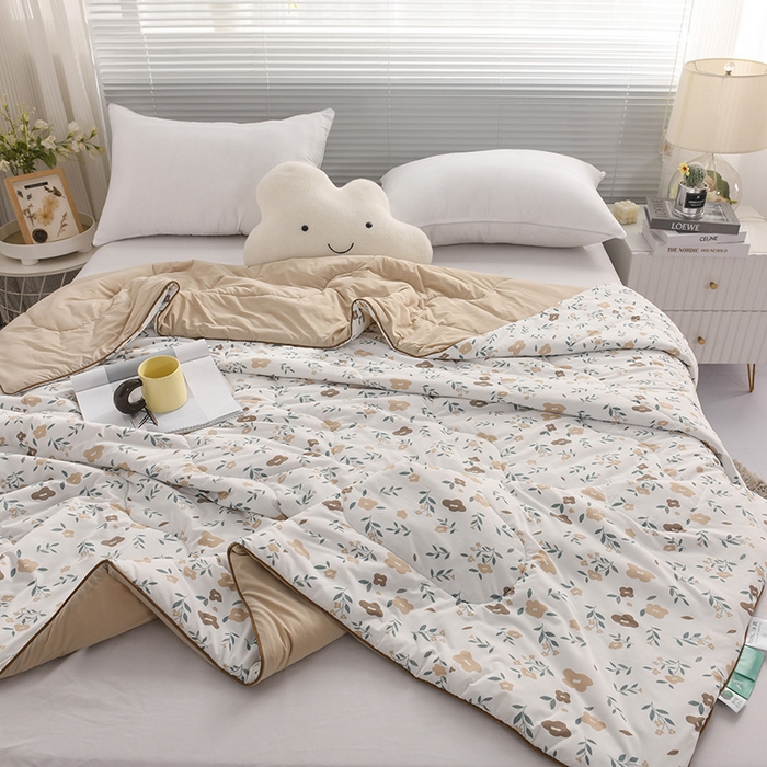 91家纺网 家纺一手货源 找家纺 伊婷人 2024新款锦氨印花凉感丝（小凉皮） 1