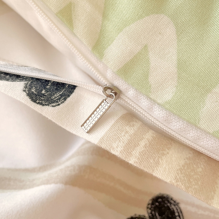 91家纺网 家纺一手货源 找家纺 美宜家 2025新款植物羊绒加厚斜纹磨毛单被套 春意阑珊