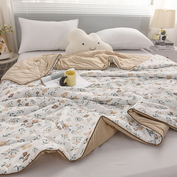 91家纺网 家纺一手货源 找家纺 伊婷人 2024新款锦氨印花凉感丝（小凉皮） 1