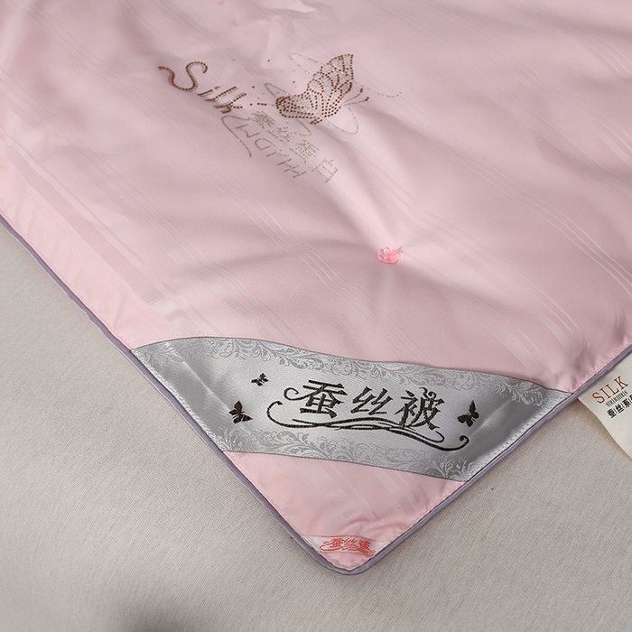 91家纺网 家纺一手货源 找家纺 （总）美伦美 2024新款全棉提花手工订花被芯冬被春秋冬被夏被 