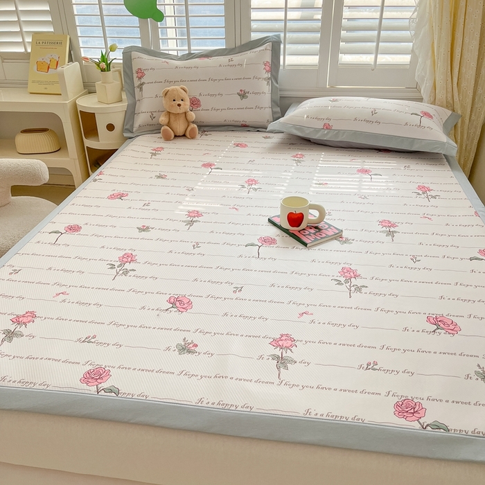 91家纺网 家纺一手货源 找家纺 星座-2025大斜纹复合冰丝凉席 佳吟小晚