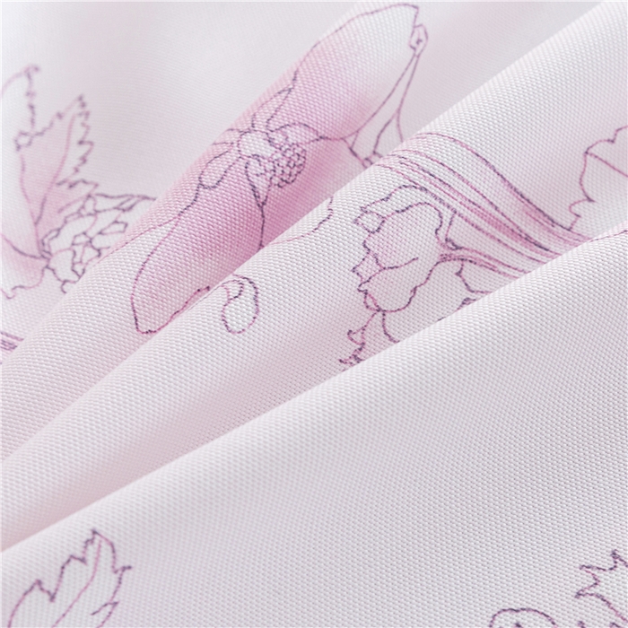 91家纺网 家纺一手货源 找家纺 金泰莱 2025新款印花竹纤维凉席三件套软凉席竹席盖毯子 彩韵-粉