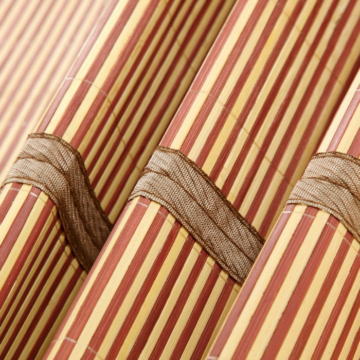 91家纺网 家纺一手货源 找家纺 新月家纺（锦威郎） 2024新款夏季竹席冰藤折叠双面席子 黄金海岸1