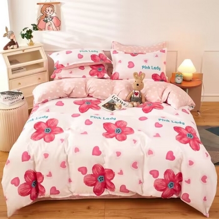 91家纺网 家纺一手货源 找家纺 （总）美宜家 2025新款植物羊绒加厚斜纹磨毛单被套