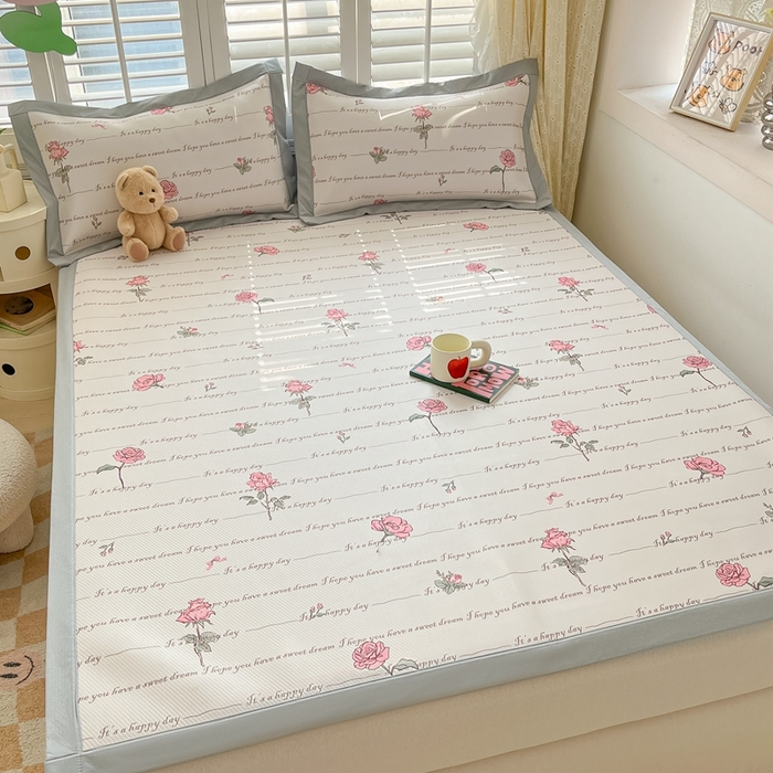 91家纺网 家纺一手货源 找家纺 星座-2025大斜纹复合冰丝凉席 佳吟小晚