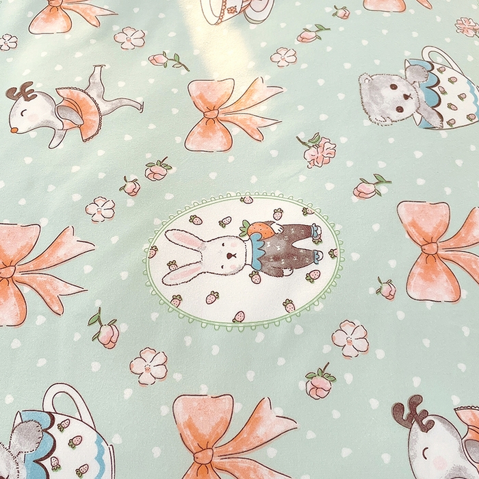 91家纺网 家纺一手货源 找家纺 美宜家 2025新款植物羊绒加厚斜纹磨毛单被套 初享时光