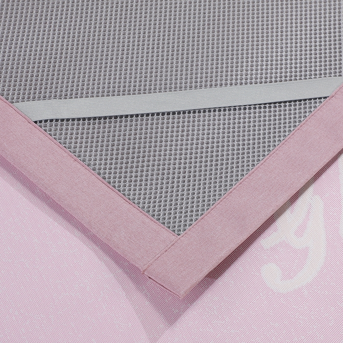 91家纺网 家纺一手货源 找家纺 新月家纺（锦威郎） 2024新款防滑无纺布牛奶冰丝席 四叶草