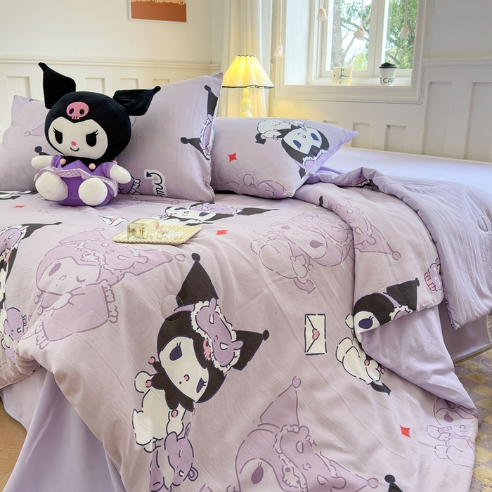 91家纺网 家纺一手货源 找家纺 （总）梵克保罗 2024新款三丽欧卡通印花夏被系列