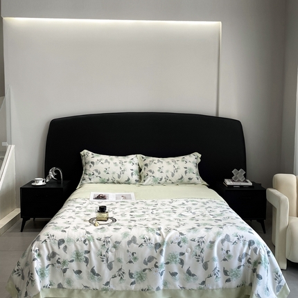 91家纺网 家纺一手货源 找家纺 （总）南通朵美纺织品有限公司 2025新款50支天丝印花夏被四件套