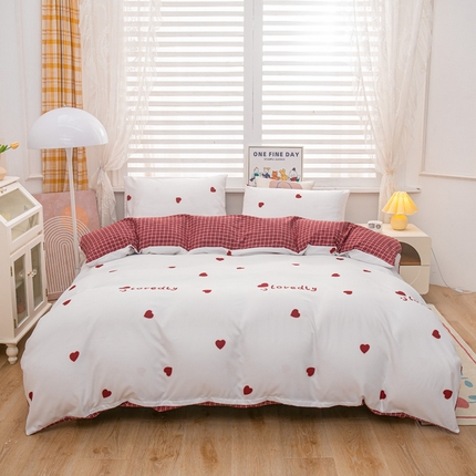 91家纺网 家纺一手货源 找家纺 （总）莎臣豹 2025新款植物羊绒印花四件套