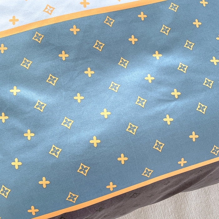 91家纺网 家纺一手货源 找家纺 美宜家 2025新款植物羊绒加厚斜纹磨毛单被套 诺曼蒂