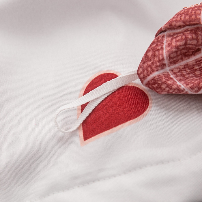 91家纺网 家纺一手货源 找家纺 莎臣豹 2025新款植物羊绒印花四件套 甜蜜蜜