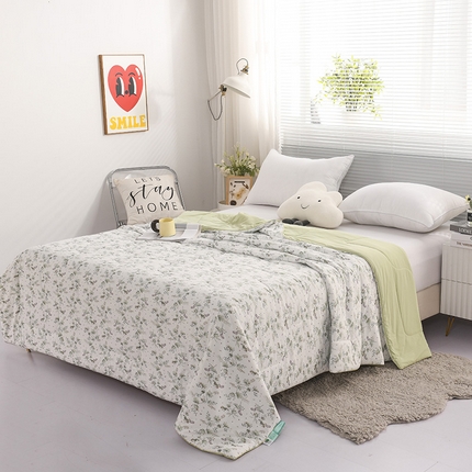 91家纺网 家纺一手货源 找家纺 （总）伊婷人 2024新款锦氨印花凉感丝（小凉皮）