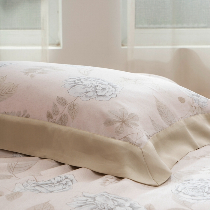 91家纺网 家纺一手货源 找家纺 黛舒家居 2024新款莱赛尔天丝大豆夏被四件套 羽裳