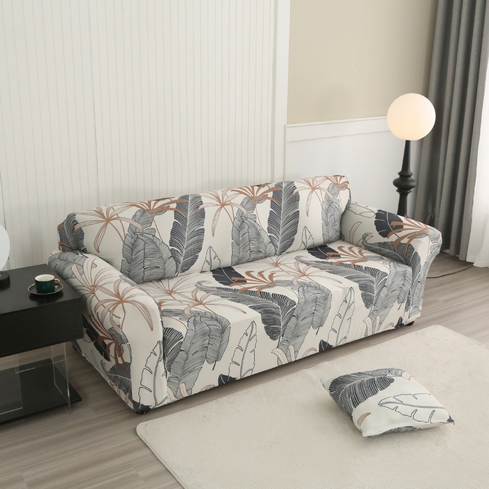 91家纺网 家纺一手货源 找家纺 兴妮雅家纺 2024新款沙发套-三人 浪漫花语