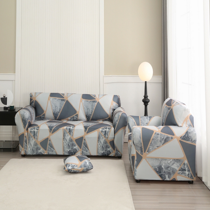 91家纺网 家纺一手货源 找家纺 兴妮雅家纺 2024新款沙发套-双人 小美好